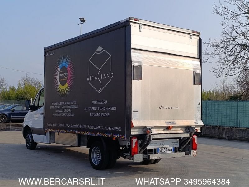 Mercedes-Benz Sprinter 415 CDI T43/35 p.l. rg*GEMELLATO*CENTINATO CON PEDANA POSTERIORE* a Verona - Bercar srl Dettaglio auto usata Mercedes-Benz Sprinter 415 CDI T43/35 p.l. rg*GEMELLATO*CENTINATO CON PEDANA POSTERIORE* a Verona presso Bercar srl