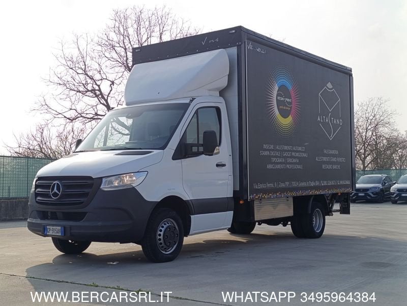 Dettaglio auto usata Mercedes-Benz Sprinter 415 CDI T43/35 p.l. rg*GEMELLATO*CENTINATO CON PEDANA POSTERIORE* a Verona presso Bercar srl