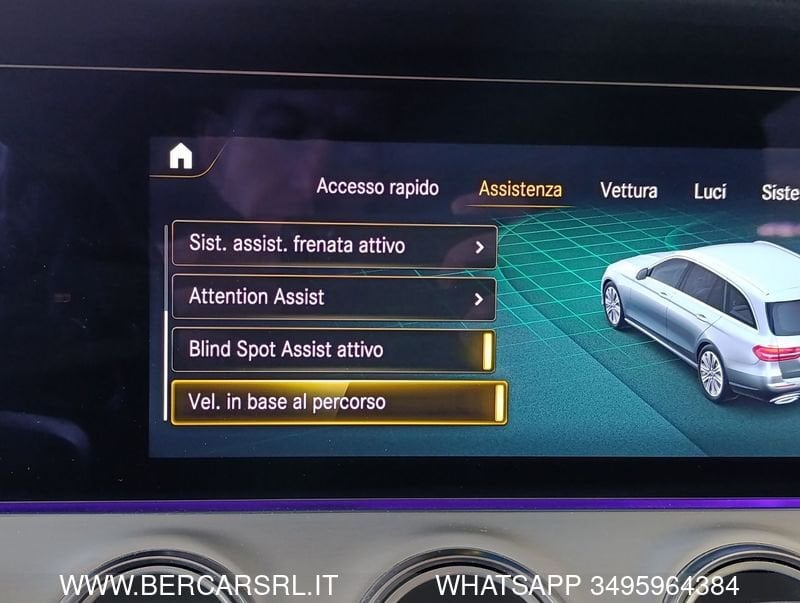 Mercedes-Benz E 300 de S.W. Auto Plug in hybrid Business Sport a Verona - Bercar srl Dettaglio auto usata Mercedes-Benz E 300 de S.W. Auto Plug in hybrid Business Sport a Verona presso Bercar srl