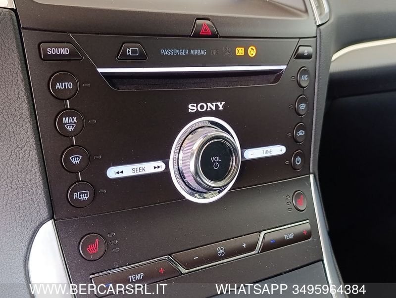 Ford S-Max 2.0 EcoBlue 150CV Start&Stop Aut. Titanium Business*4*4* a Verona - Bercar srl Dettaglio auto usata Ford S-Max 2.0 EcoBlue 150CV Start&Stop Aut. Titanium Business*4*4* a Verona presso Bercar srl