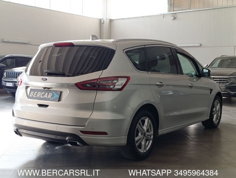 Ford S-Max 2.0 EcoBlue 150CV Start&Stop Aut. Titanium Business*4*4* a Verona - Bercar srl Dettaglio auto usata Ford S-Max 2.0 EcoBlue 150CV Start&Stop Aut. Titanium Business*4*4* a Verona presso Bercar srl
