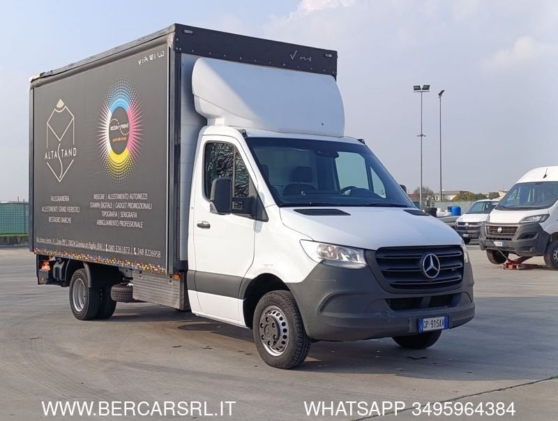 Mercedes-Benz Sprinter 415 CDI T43/35 p.l. rg*GEMELLATO*CENTINATO CON PEDANA POSTERIORE* a Verona - Bercar srl Dettaglio auto usata Mercedes-Benz Sprinter 415 CDI T43/35 p.l. rg*GEMELLATO*CENTINATO CON PEDANA POSTERIORE* a Verona presso Bercar srl